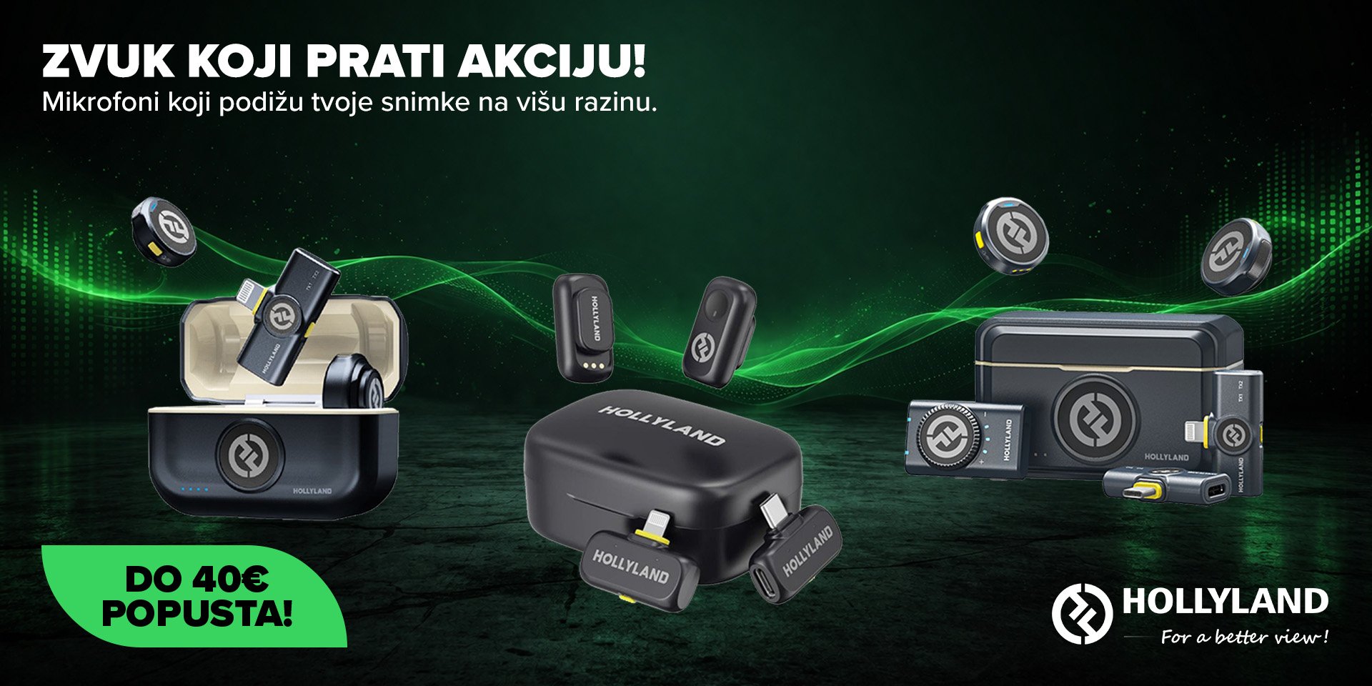 Hollyland dodatci za sportske kamere